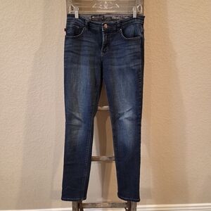 Lee Women's Blue Skinney Jeans - Size 8